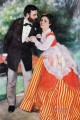 Portrait of Alfred and Marie Sisley master Pierre Auguste Renoir